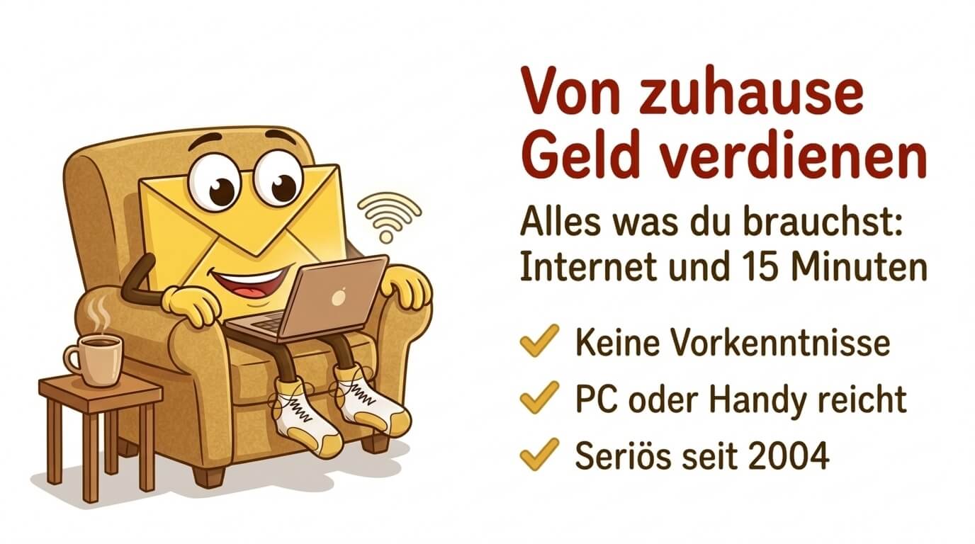 Von zuhause Geld verdienen mit Online-Umfragen